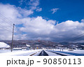 北海道　雪　 90850113