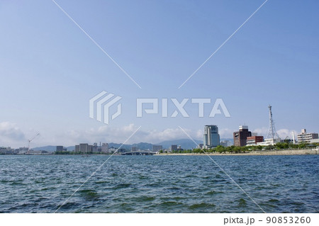 SDGs 中海宍道湖ジオパーク指定の美しい宍道湖岸 90853260