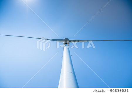 北条砂丘風力発電所の風車 90853681