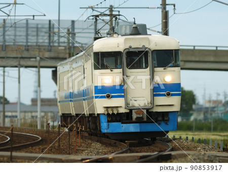 北陸本線 加賀笠間ー美川 JR西日本 475系 A編成(金沢) 北陸本線 加賀笠間ー美川 JR西日本 475系 A編成(金沢) 90853917