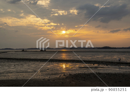 屋外 室外 防波堤 90855251