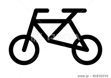 自転車のアイコン。ベクター。 90856050