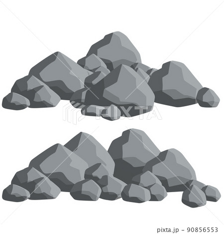 Natural wall stones and grey rocks. Natural wall stones and grey rocks. 90856553