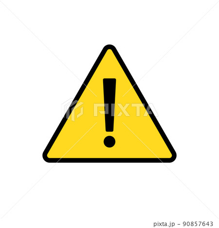 びっくり・驚き。エクスクラメーションマーク。 90857643