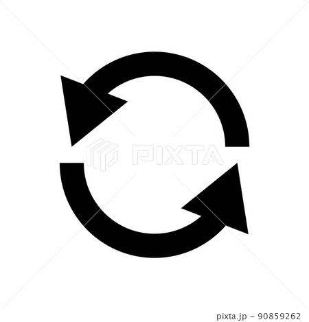 リサイクルマークのアイコン 90859262