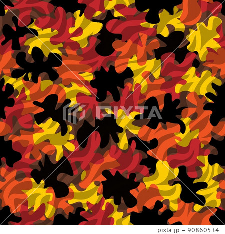 Desert camouflage pattern. South Africa clothing style masking camo repeat print 90860534