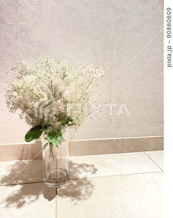 花瓶に入ったスモークツリーの花束 花瓶に入ったスモークツリーの花束 90860609