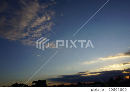 夕焼け 夕焼け 90863006