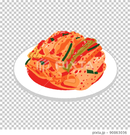 Kimchi illustration - Stock Illustration [90863036] - PIXTA