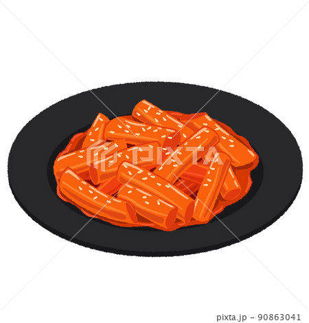 トッポギのイラスト トッポギのイラスト 90863041