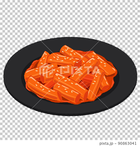 トッポギのイラスト トッポギのイラスト 90863041