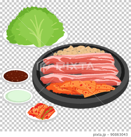 samgyeopsal 的插圖 samgyeopsal 的插圖 90863043