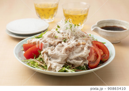 豚しゃぶサラダ 90863410
