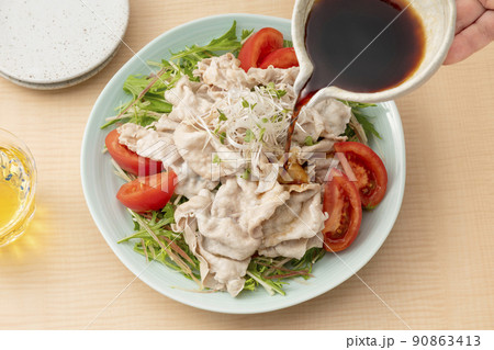 豚しゃぶサラダ 90863413
