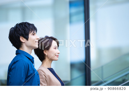 ビジネス 男女 撮影協力:LINK FOREST ビジネス 男女 撮影協力:LINK FOREST 90866820