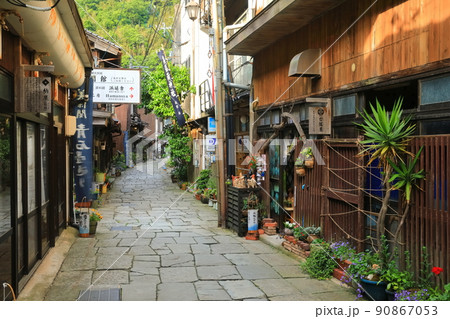 【島根県】美保関の青石畳通り 90867053