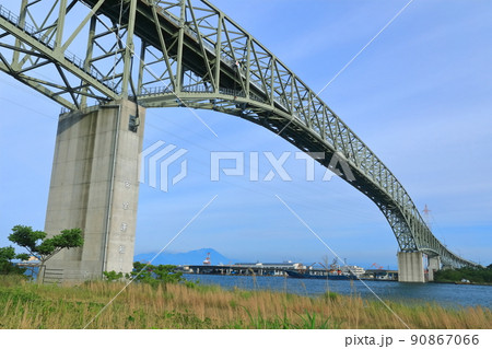 晴天の境水道大橋 晴天の境水道大橋 90867066