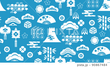 Japanese wave pattern 45 Japanese wave pattern 45 90867484