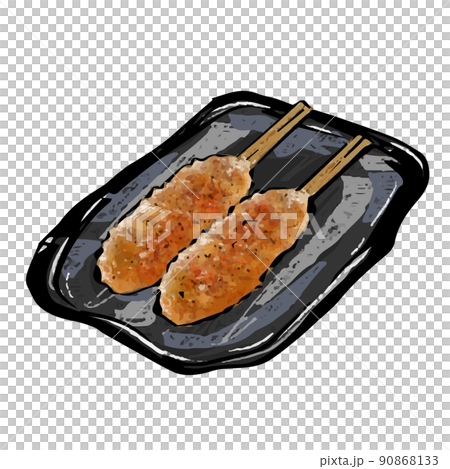 美味しそうなつくね串 90868133