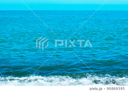 Seascape on background sky Seascape on background sky 90869395