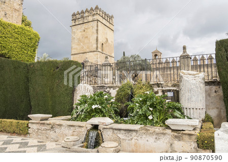Alcazar de los Reyes Cristianos in Cordoba, Spain 90870590