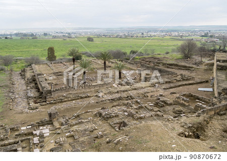 Ancient city ruins of Medina Azahara, Cordoba, Spain Ancient city ruins of Medina Azahara, Cordoba, Spain 90870672