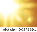 光り輝くゴージャスな金色の背景素材 90871991