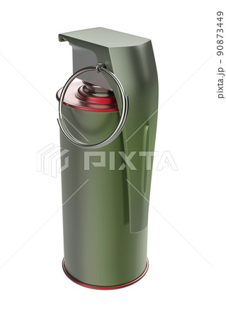 Green smoke grenade 90873449