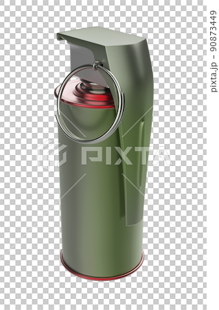 Green smoke grenade 90873449