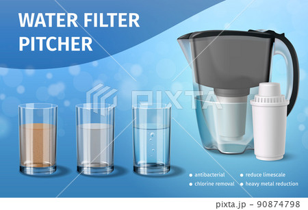 Water Filter Realistic 90874798