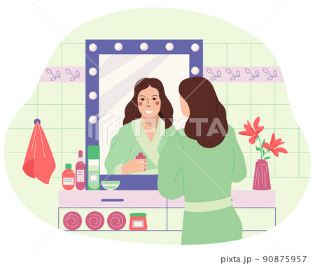 Woman Home Care Composition 90875957