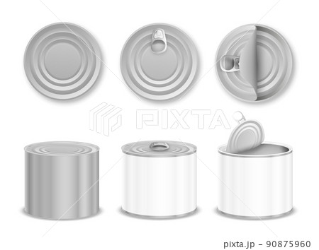 Realistic Tin Can Set 90875960