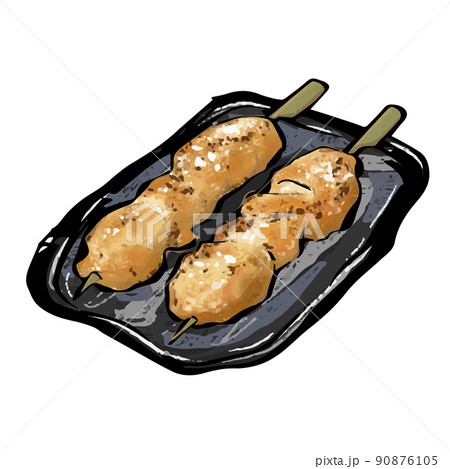 おいしそうなささみ串 90876105