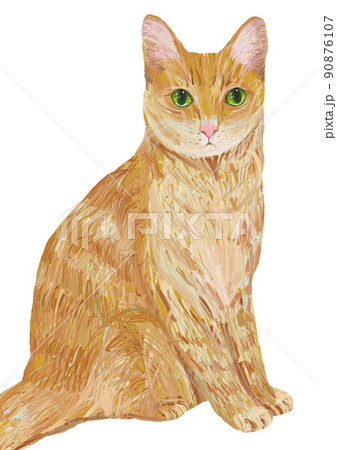 茶トラねこ 90876107