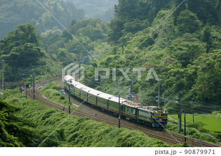 北陸本線　倶利伽羅ー石動　JR西日本　EF81-44（敦賀）+24系　トワイライトエクスプレス 90879971