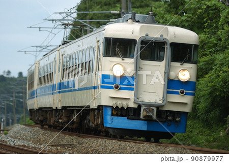 北陸本線　細呂木ー芦原温泉　JR西日本　475系　A11編成（金沢） 90879977