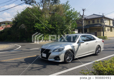 普通乗用車　道路走行　セダン車 90880491