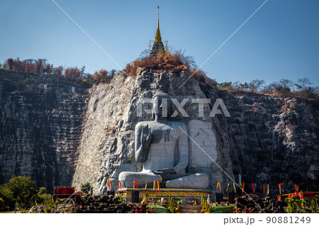 Luang Pho U Thong or Phra Phuttha Pusaya Khiri Sri Suvarnabhumi, Bhutsaya Khiri Suvarnabhumi, also Luang Pho U Thong or Phra Phuttha Pusaya Khiri Sri Suvarnabhumi, Bhutsaya Khiri Suvarnabhumi, also 90881249