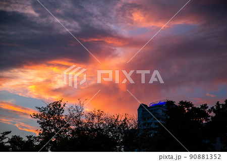 Benjakitti Park or Benchakitti forest park new design walkway in central Bangkok, Thailand Benjakitti Park or Benchakitti forest park new design walkway in central Bangkok, Thailand 90881352