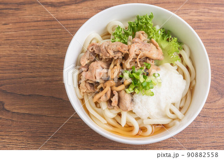 冷し肉うどん 冷し肉うどん 90882558