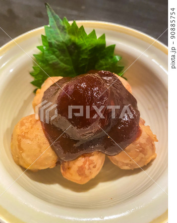 揚げ里芋の田楽みそ 揚げ里芋の田楽みそ 90885754