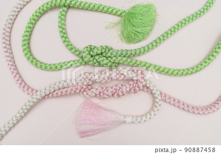 日本の伝統　帯紐 90887458