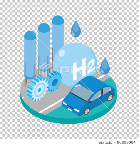 氫燃料汽車圖片說明 90889004