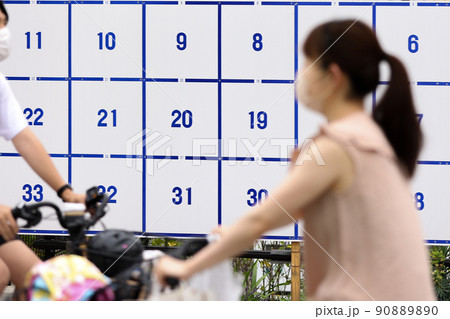 選挙・選挙戦の街並みの様子 選挙・選挙戦の街並みの様子 90889890