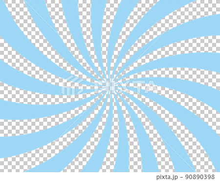Concentrated line vortex swirl spiral rotation absorption margin space blue light blue 90890398