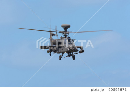 イギリス陸軍WAH-64アパッチ攻撃ヘリ イギリス陸軍WAH-64アパッチ攻撃ヘリ 90895671