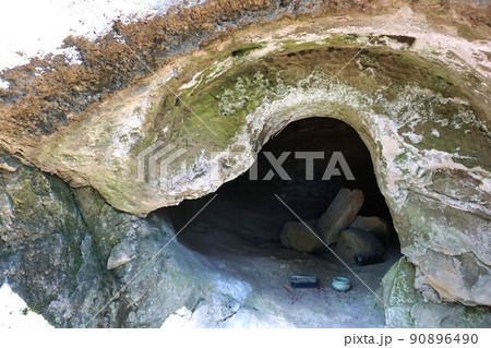 菅谷横穴墓の風景 菅谷横穴墓の風景 90896490
