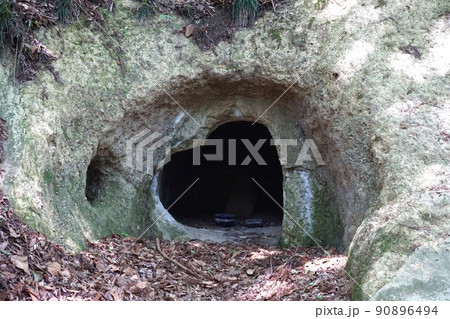 菅谷横穴墓ハート穴墓の風景 90896494