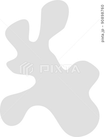Irregular Freeform aesthetic abstract Handdraw Organic Shape 90898760