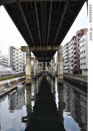 竪川、東京墨田区 竪川、東京墨田区 90898894